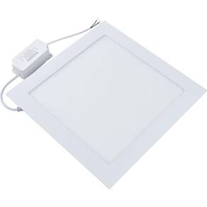Painel Led 22 Embutir Quadrado 18w 3000k 100-240v Taschibra