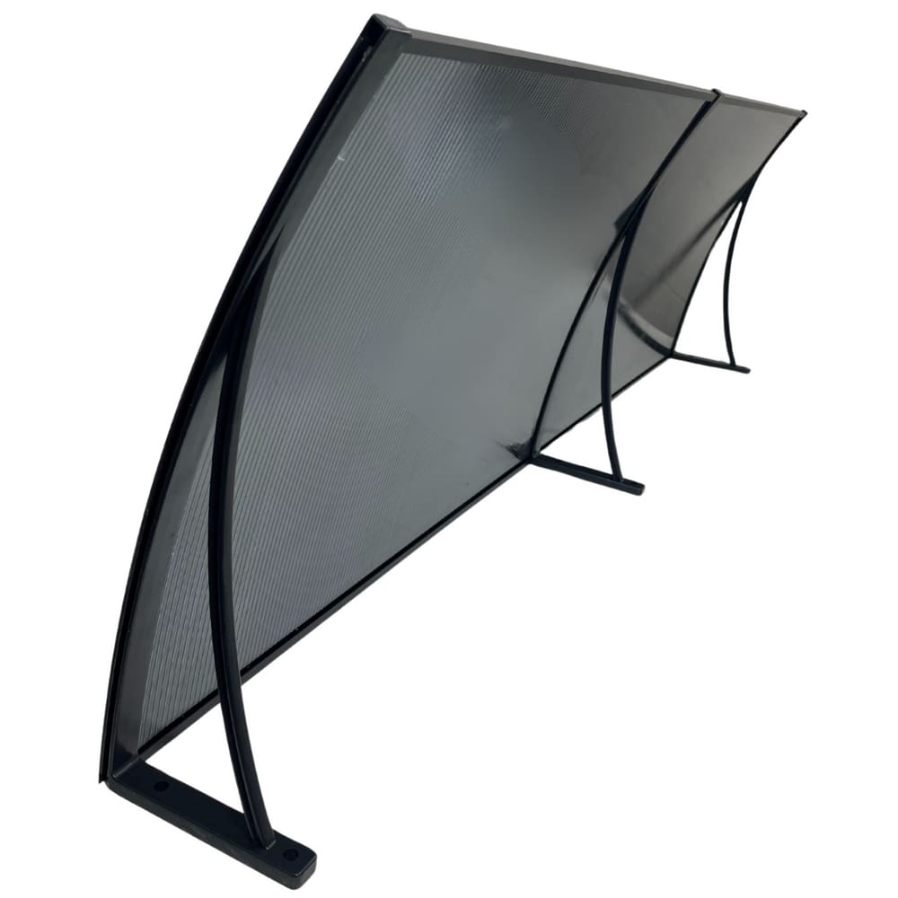 Toldo cor Fumê e Preto 1,2 metro x 50cm Janelas