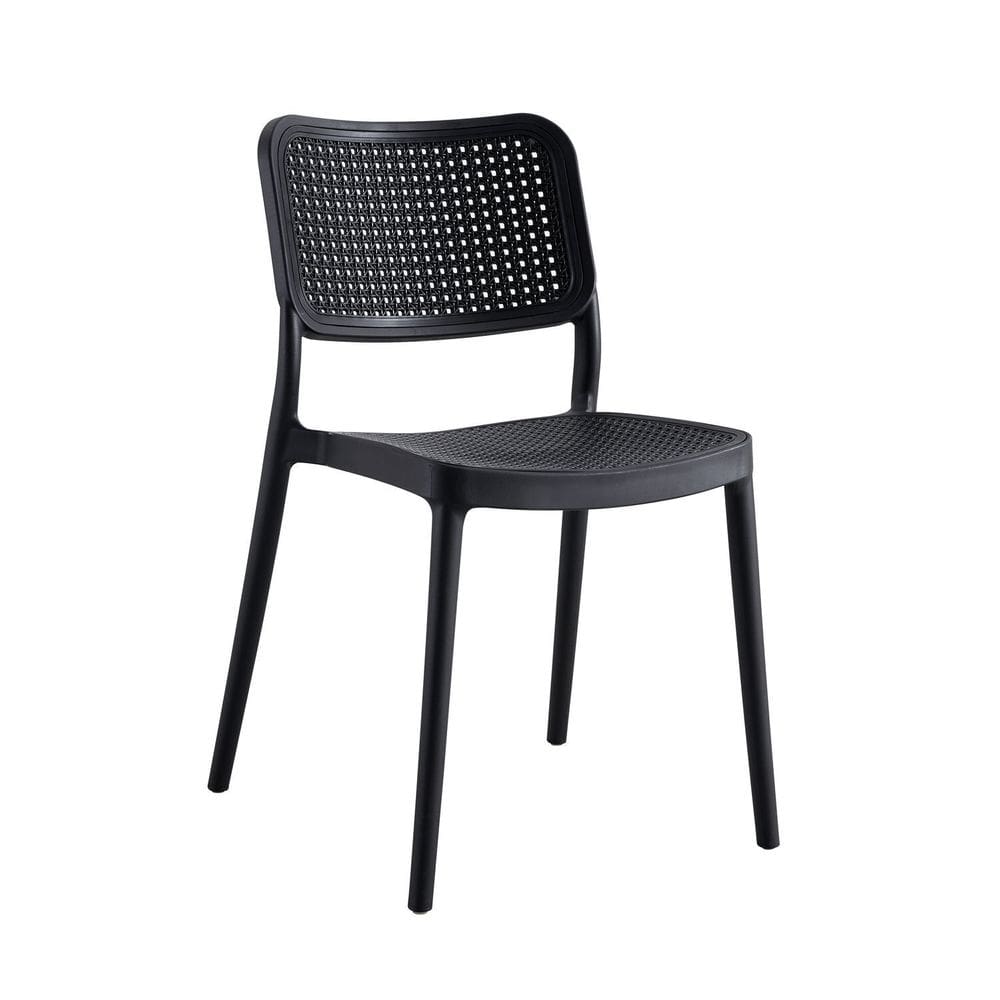 Cadeira Mera para Sala de Estar Preto