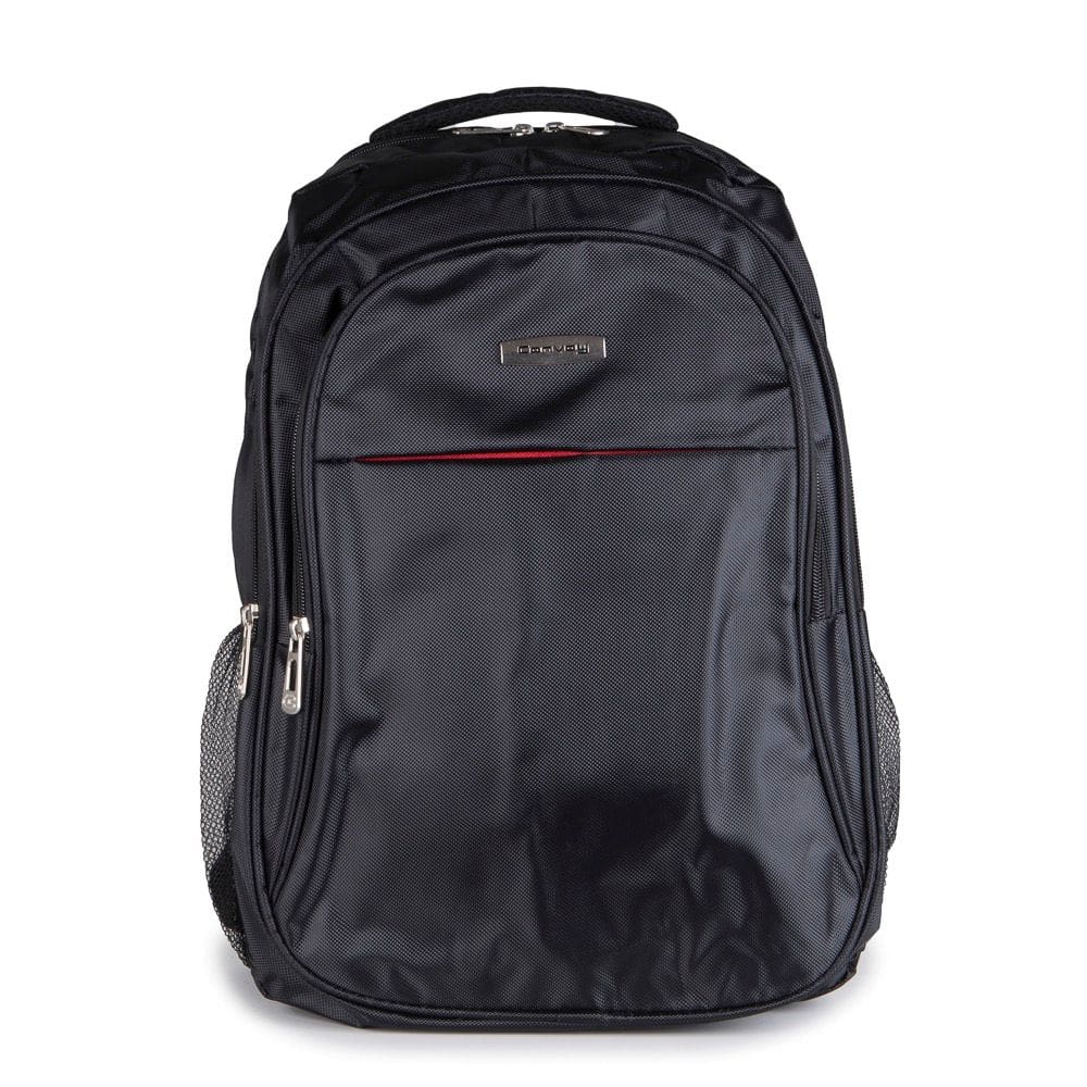 Mochila para Notebook Executiva Convoy Ys28160 em Poliester 18 Preto com Vermelho