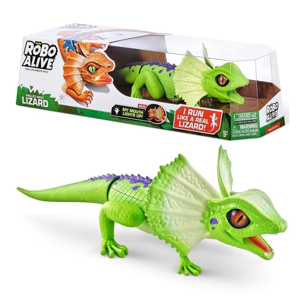 Brinquedo Robo Alive Lagarto/Cobra Eletrônico 1120 - Candide