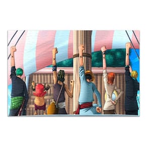 Quebra-cabeça Personalizado One Piece Alabasta 48 Peças