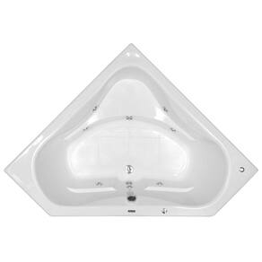 Banheira Hidromassagem Astra Quantum Super Luxo 140cmx207cmx55cm - 08 Jatos Acrílico P2 Com Aquecedo 220V