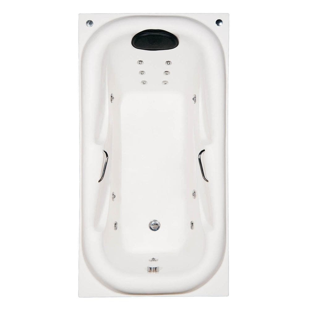 Banheira Hidromassagem Astra Tahiti Luxo 180cmx92cmx53cm - 04 Jatos Acrílico P6 Sem Aquecedor 110V