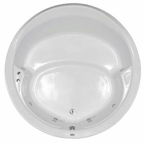 Banheira Hidromassagem Astra Firenze Super Luxo 180cmx180cmx45cm - 06 Jatos Acrílico P5 Sem Aquecedo 220V