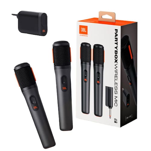 imagem- Microfone Sem Fio Jbl Partybox