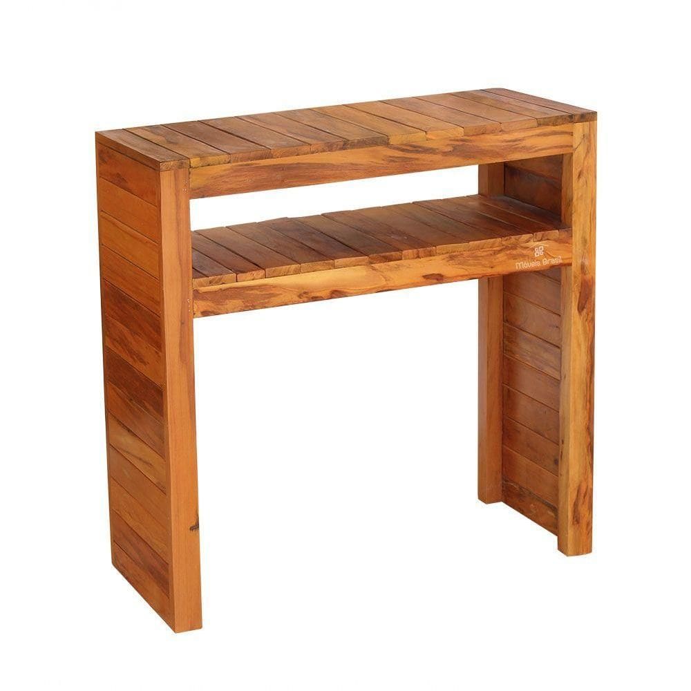 Aparador Trave 80 Cm Madeira Maciça Natural