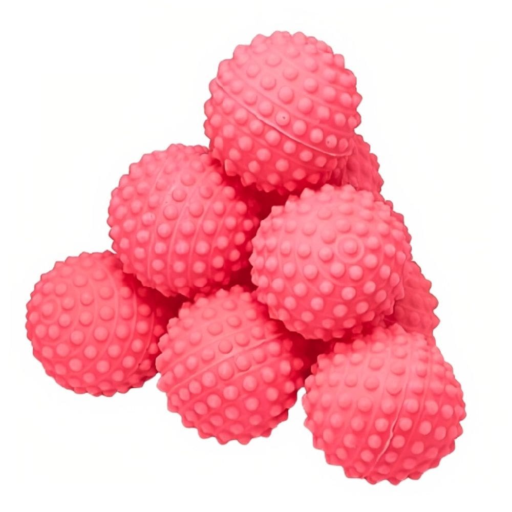 Kit 48 Bolinha Cravo Fisioterapia Mão Bola Pet Massageadora