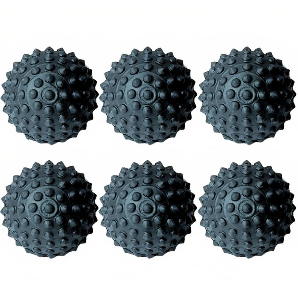Kit 06 Bolinha Cravo Fisioterapia Mão Bola Pet Massageadora