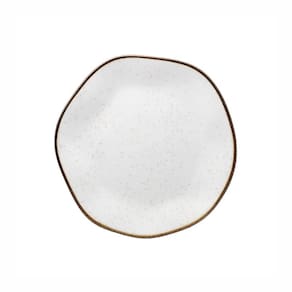 Jogo De Pratos Sobremesa Em Porcelana Ryo Com 6 Peças 21,5cm Oxford Blue Bay