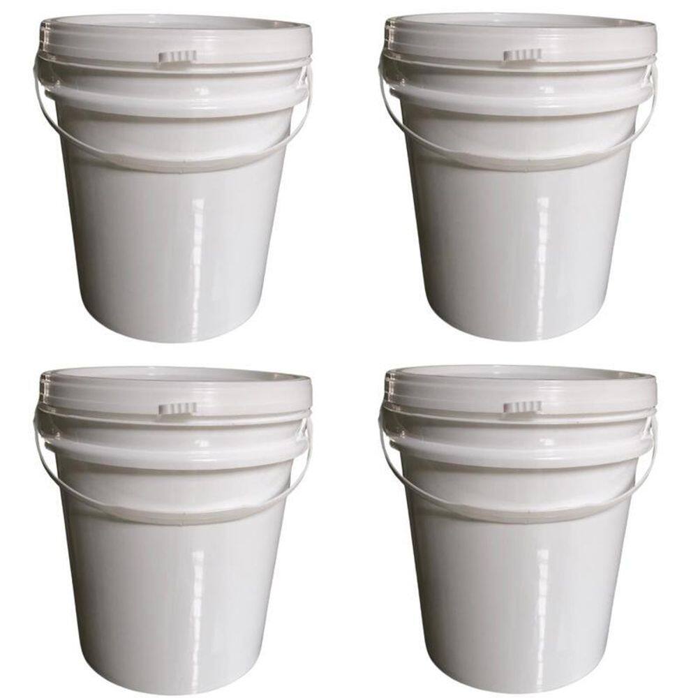 Balde Para Colocar Gel 5L 4 Pçs
