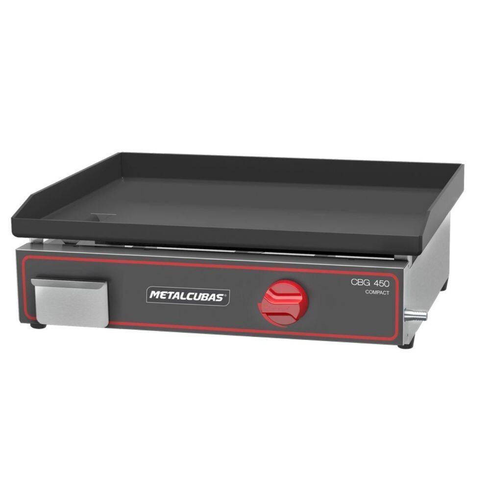 Chapa Bifeteira Compact a Gás CBG450C Metalcubas