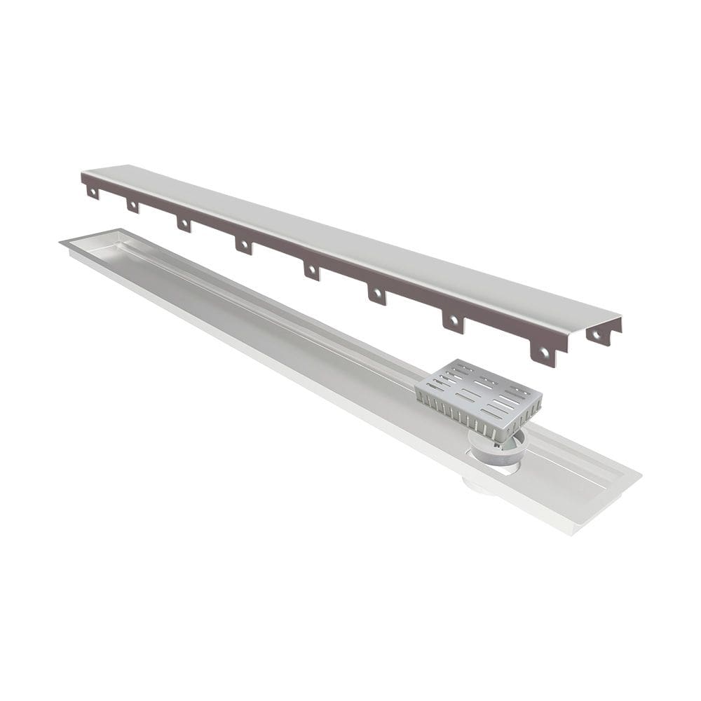 Ralo Linear Elleve Multimaster 281 140cm com Tampa Inox