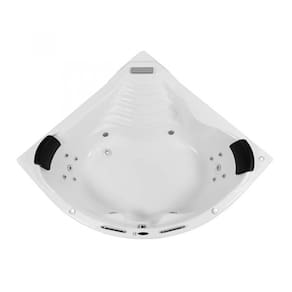 Banheira Hidromassagem Astra Acapulco Luxo 166cmx211cmx49cm - 04 Jatos Acrílico P3 Com Aquecedor 220V