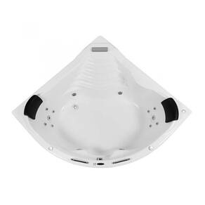 Banheira Hidromassagem Astra Acapulco Super Luxo 166cmx211cmx49cm - 04 Jatos Acrílico P3 Com Aqueced 110V