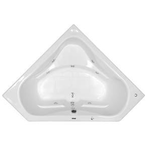 Banheira Hidromassagem Astra Quantum Luxo 140cmx207cmx55cm - 04 Jatos Acrílico P3 Sem Aquecedor 220V