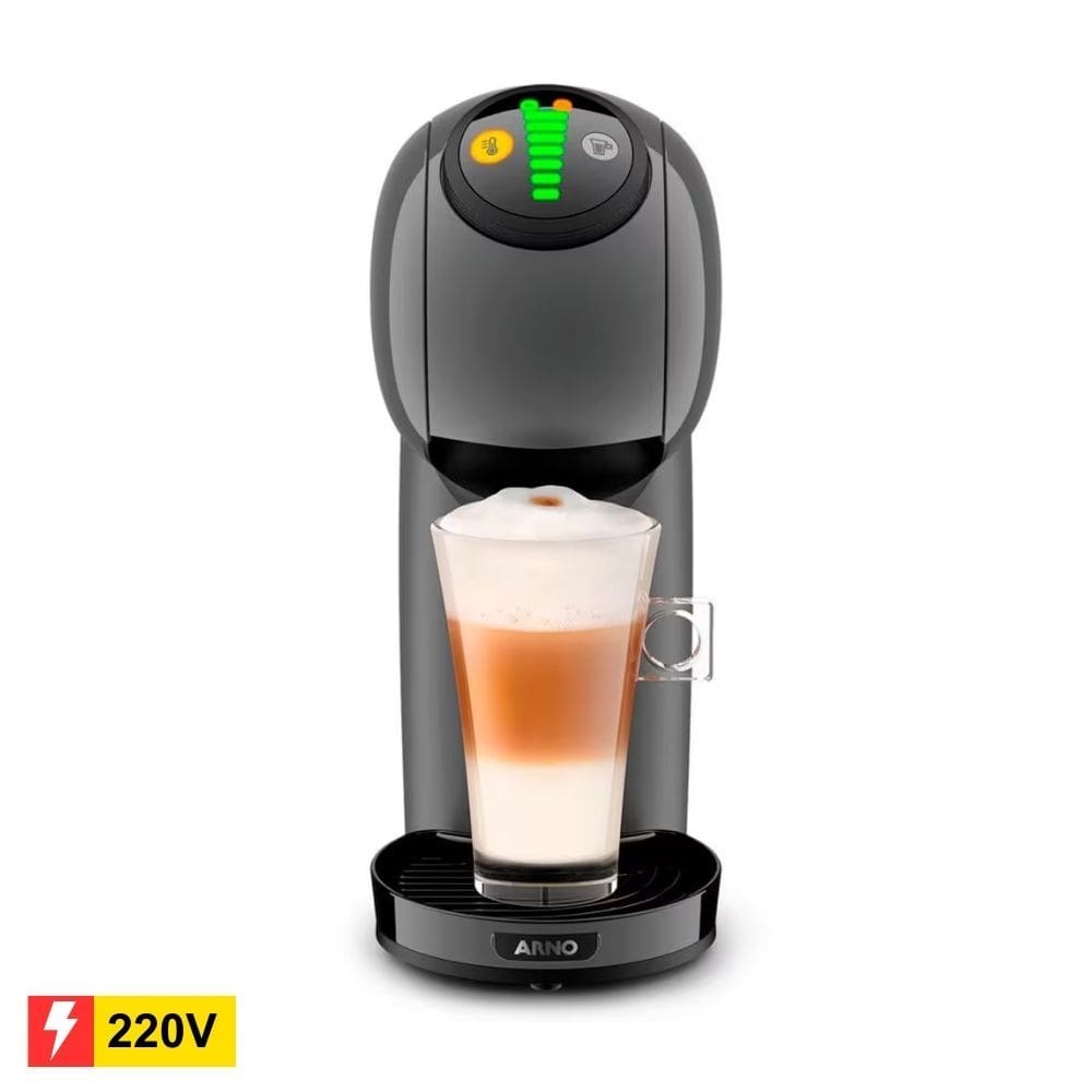 REEMBALADO: Cafeteira Expresso Arno Dolce Gusto Genio S DGS5 Basic – Grafite 220V