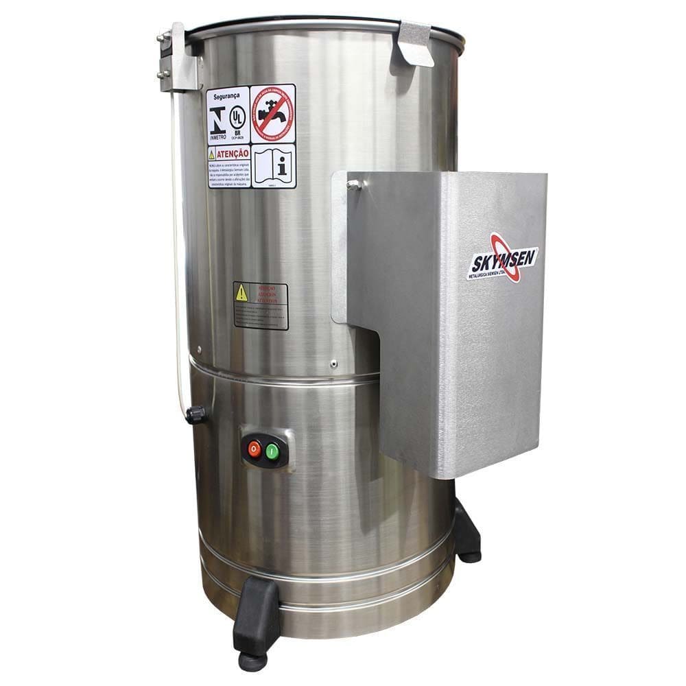 Descascador DB10 Skymsen Descascador 10Kg Inox 110v