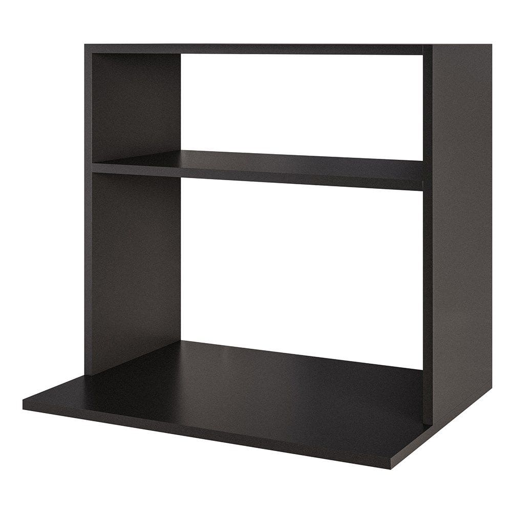 Suporte Micro-Ondas Forno Armário Aéreo 60cm 1 Prateleira Aura M24 Preto - Mpozenato