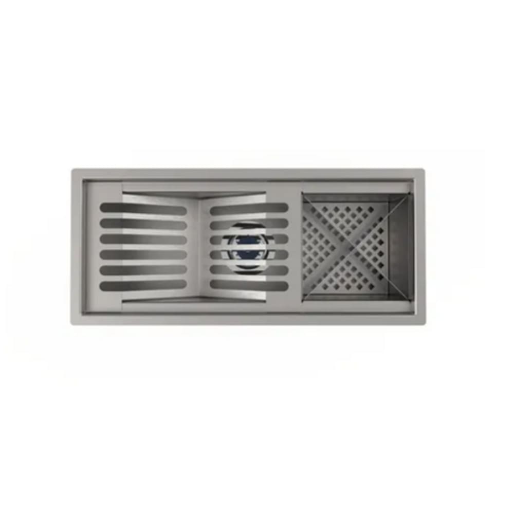 48 Cm Calha De Inox Escorredor Para Embutir Na Pia Custo Bom