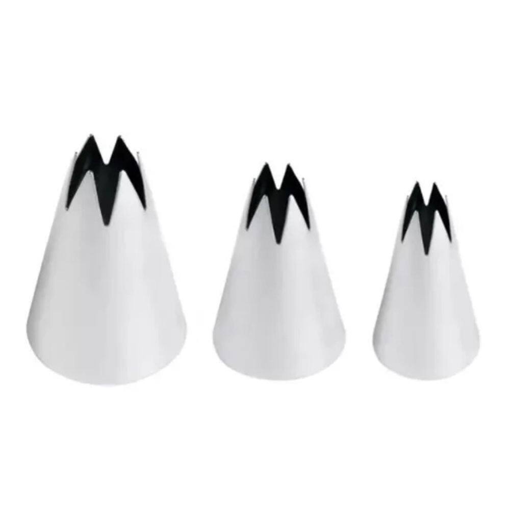 Kit Bicos de Confeitar - Modelo 1M - 3 Peças (P M G)