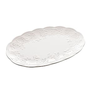 Travessa de Porcelana New Bone Butterfly Flower 31cm - Lyor