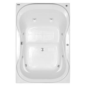 Banheira Hidromassagem Astra Due Maggiore Luxo 180cmx120cmx44cm - 04 Jatos Acrílico P3 Com Aquecedor 110V