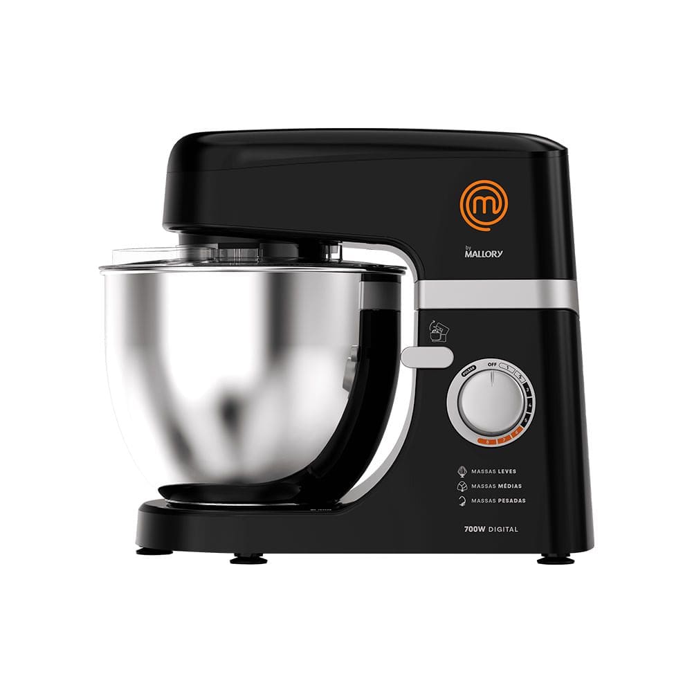 Batedeira Planetária Digital Mallory Master Chef 700W Preto 127V