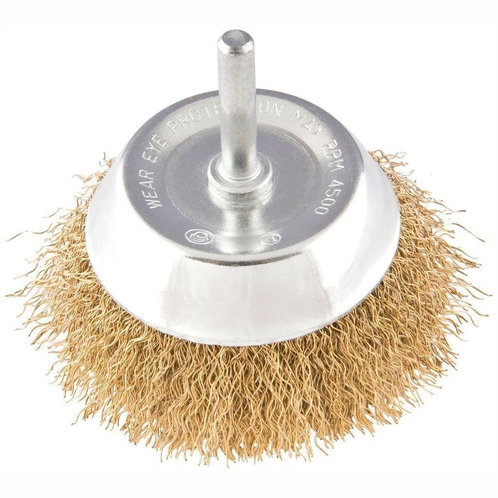 Escova Aço Copo Vonder 3 Haste 1/4
