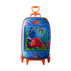Mochila Roda Tripla Procurando Nemo Infantil 3d Impermeável