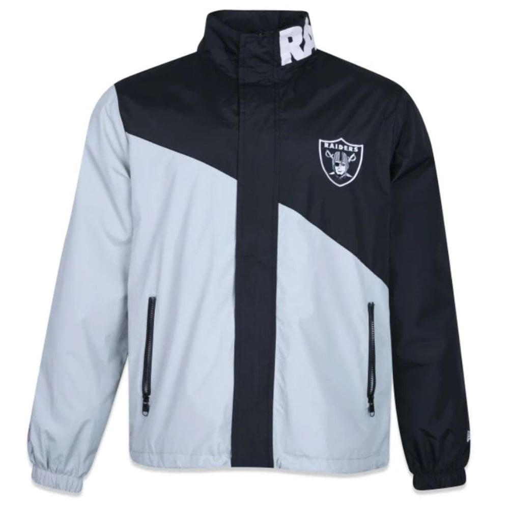 Jaqueta Corta Vento New Era Windbreaker NFL Las Vegas Raiders