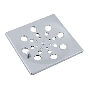 Tampa Ralo Grelha Quadrado Inox 15X15 Sistema Abre E Fecha