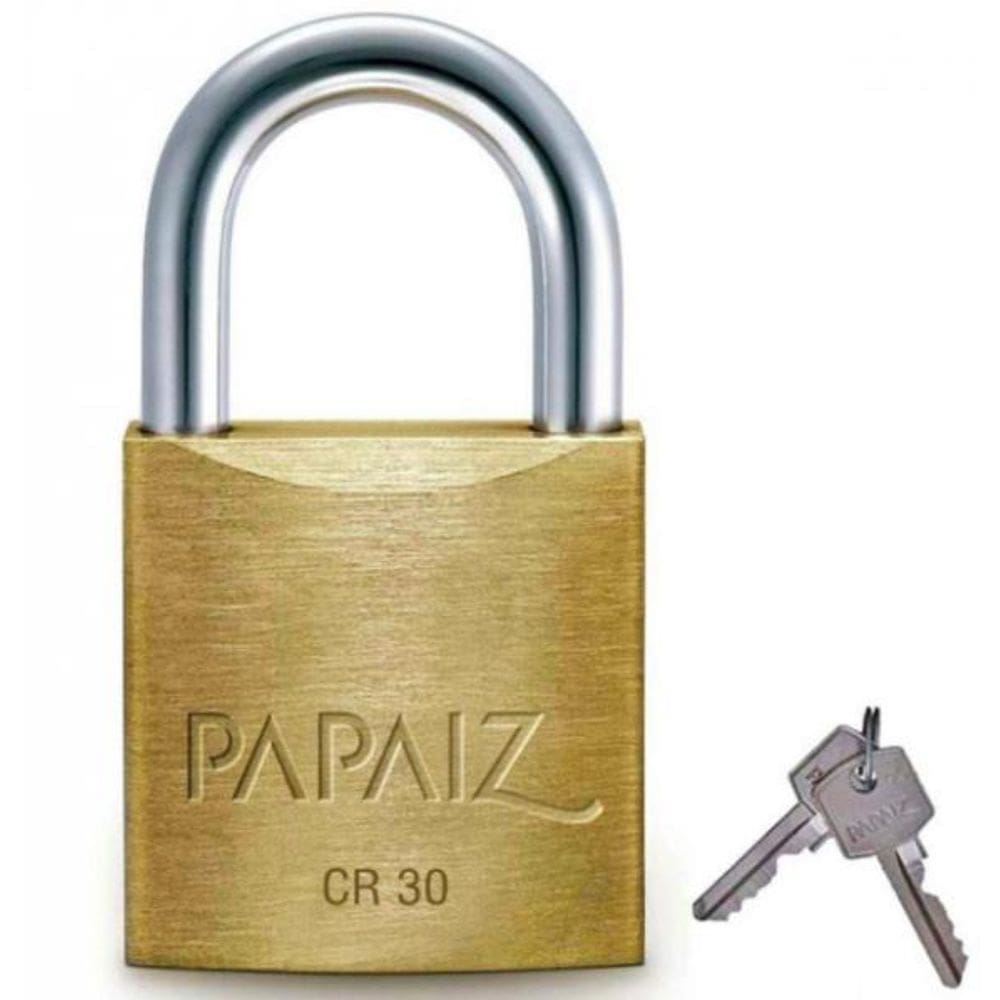 Cadeado Cr30 Ka1  Mesmo Segredo  - 30Mm - Papaiz