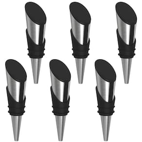 Kit 6 Tampas Garrafa de Vinho Rolha Inox 2,3cm Tramontina Ha