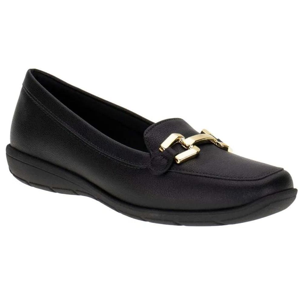 Sapato Modare Slip On Feminino Preto
