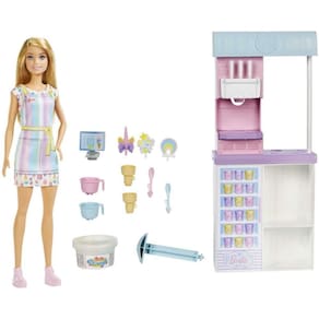Barbie Profissões Conjunto Quiosque De Sorvete - Mattel