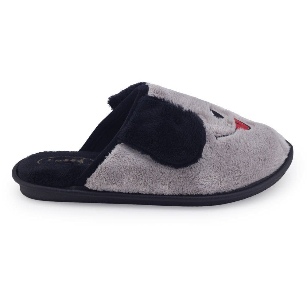 Chinelo Pantufa Fem Leffa 869 cachorro inverno