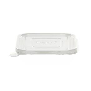 Tampa Descartável Para Travessa 14x9 250ml Natural em PVC VEM (2.800 Un.)