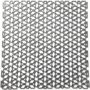 Tapete Escorredor de Louça Antiderrapante Flexível 28,5x29cm Plasvale
