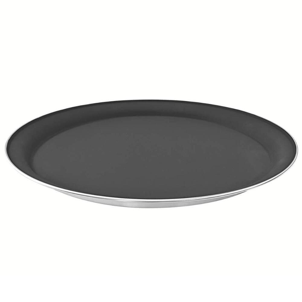 Kit 10 Bandejas Antiderrapante Tramontina Service Garçom Servir Bares Hoteis Eventos 40cm