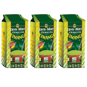 3 Pacote de Erva Mate De Chimarrão Reserva Especial 1kg cada Ximango