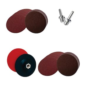 Kit De 20 Lixas + Disco Pluma 115Mm + 2 Adaptador + Suporte
