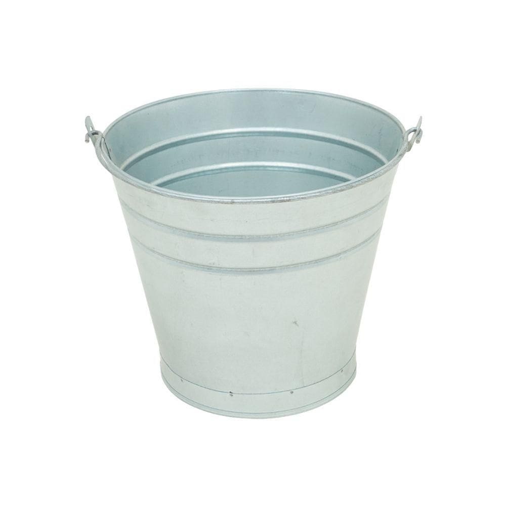 Balde Cônico Multiuso 12 Litros Aço Galvanizado - Gudim
