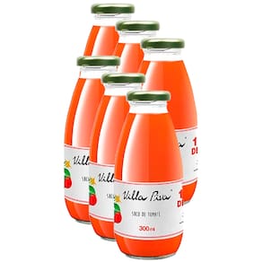 Kit 6X: Suco de Tomate Villa Piva 300ml