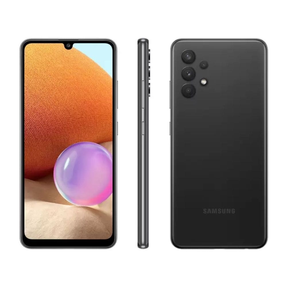 Usado: Samsung A32 128 GB Preto - Muito Bom