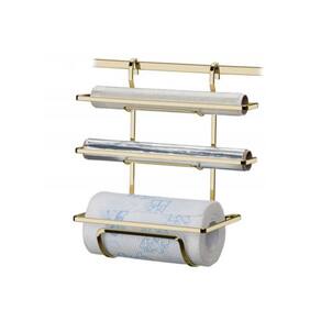 Suporte Para Rolos De Parede Em Aço Carbono Bella Cucina Future Cromado