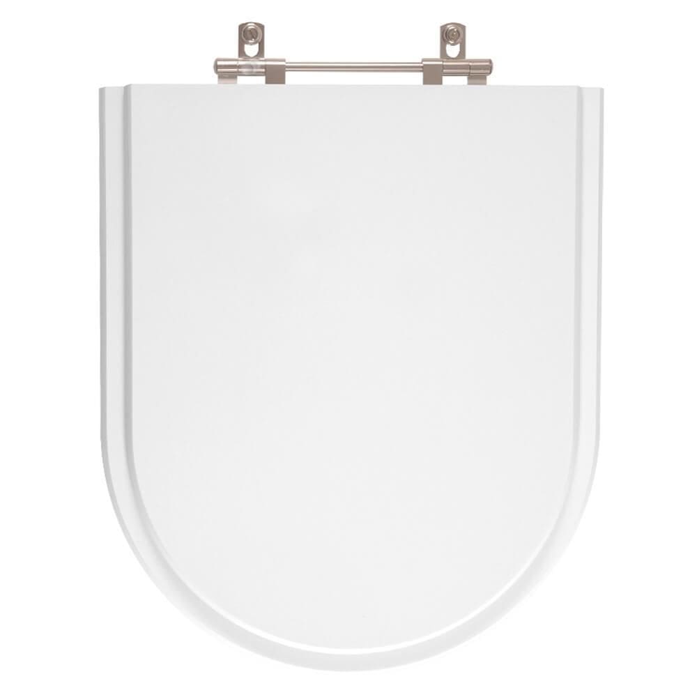 Assento Sanitário Poliéster Firenze Branco para vaso Icasa 6lpf