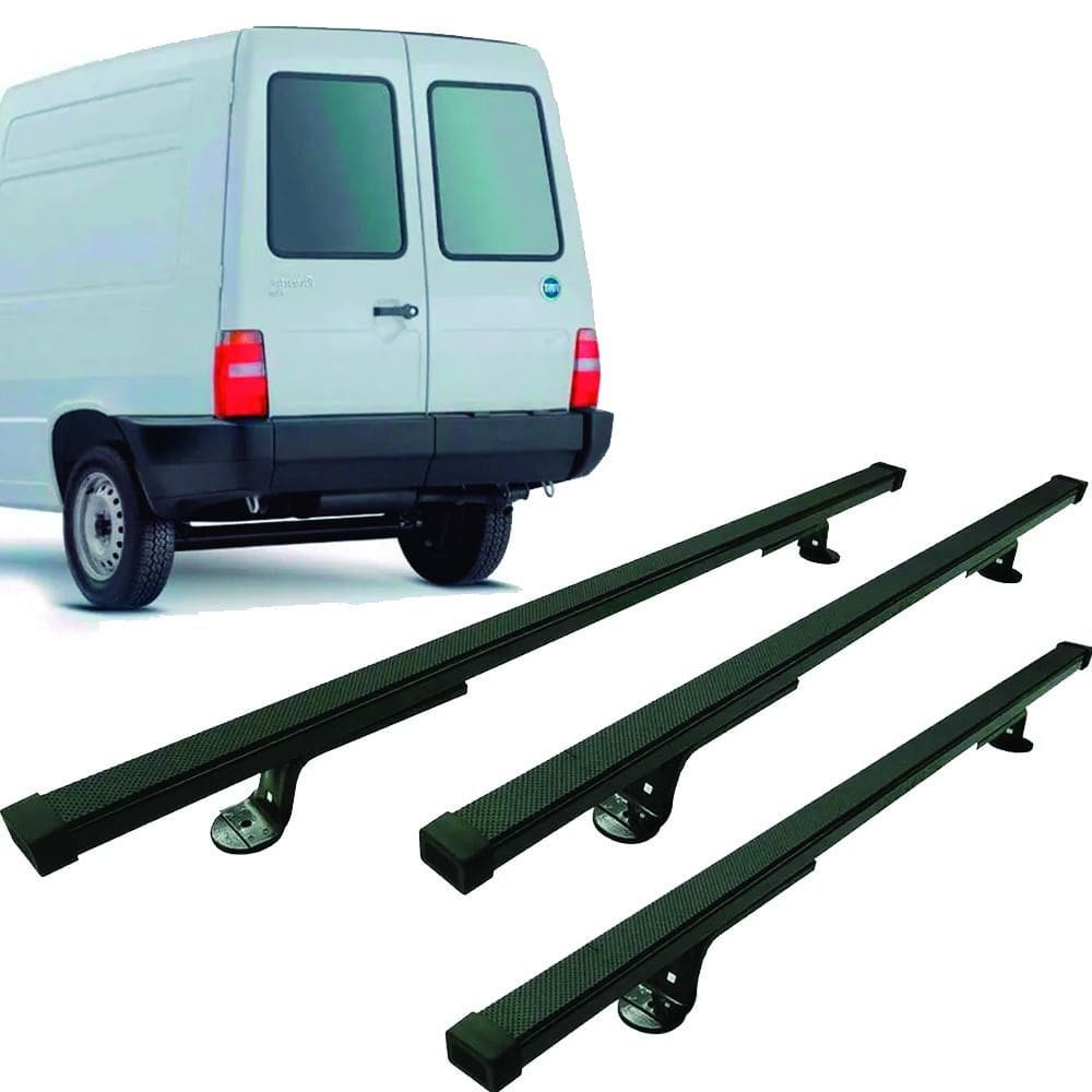 3x Rack Teto Roca Bagag Fiat Fiorino Furgão 95 até 04 187-3