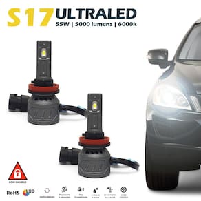 Par Lâmpadas H11 Farol Milha Ford Ka Ultra Led 10000 Lumens Canbus Canceller Não Acusa 2015 2016 2017 2018 2019 2020