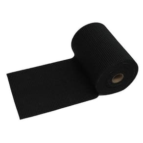 Tapete Tropical Preto 43Cm X 1M Kapazi